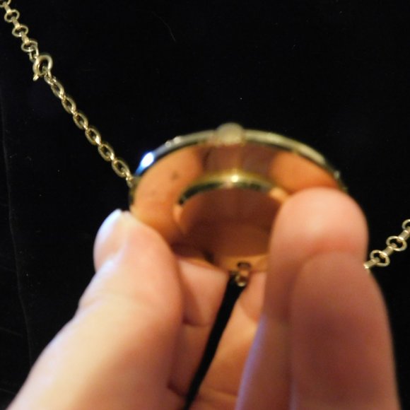 Golden Watch Necklace - Picture 2 of 6